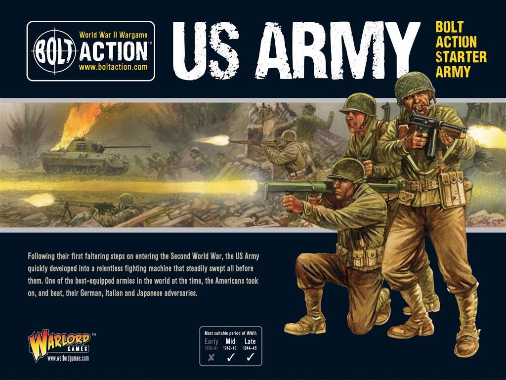 BOLT ACTION: US Army Starter Army