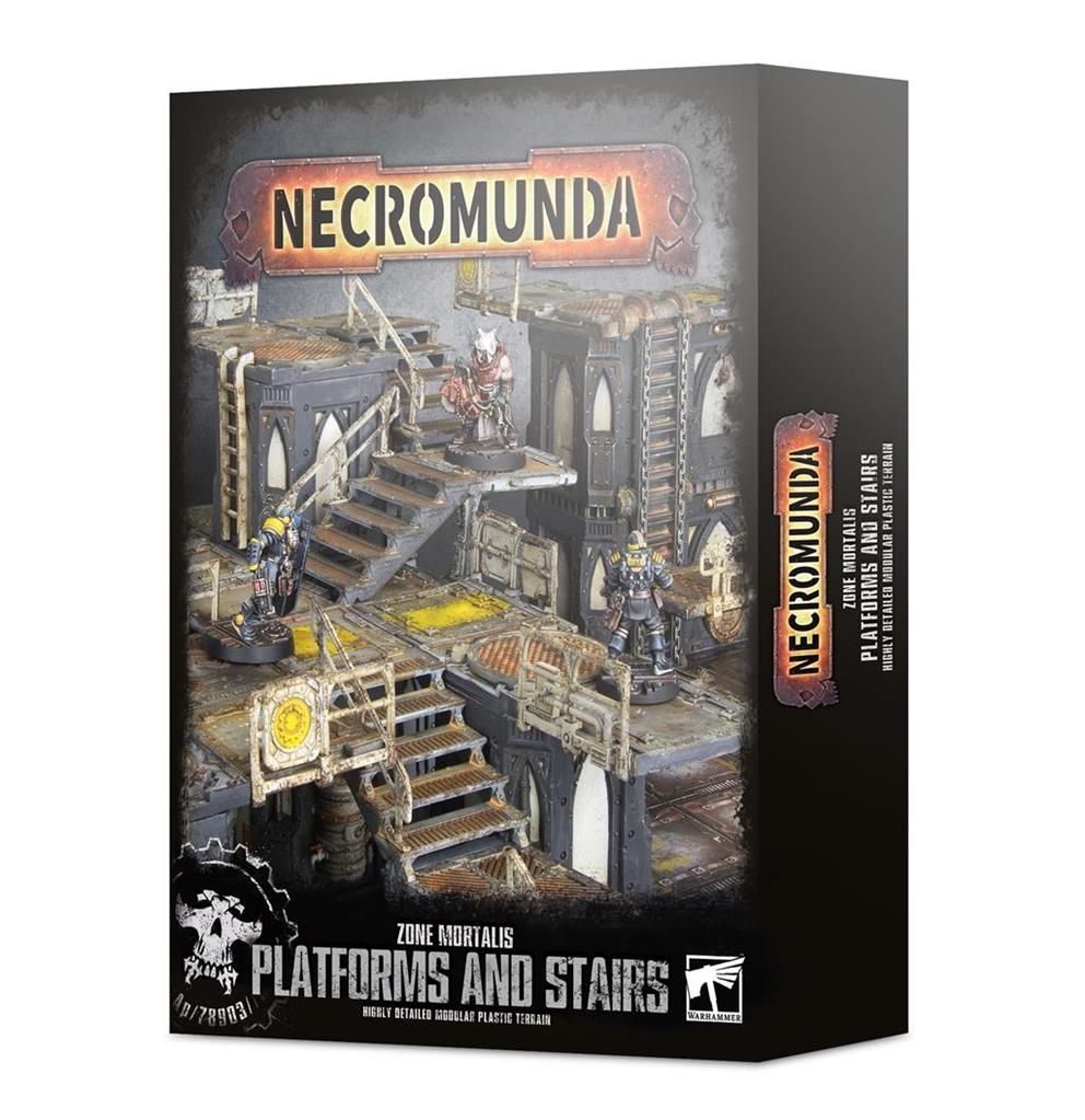 NECROMUNDA: Zone Mortalis: Platforms & Stairs