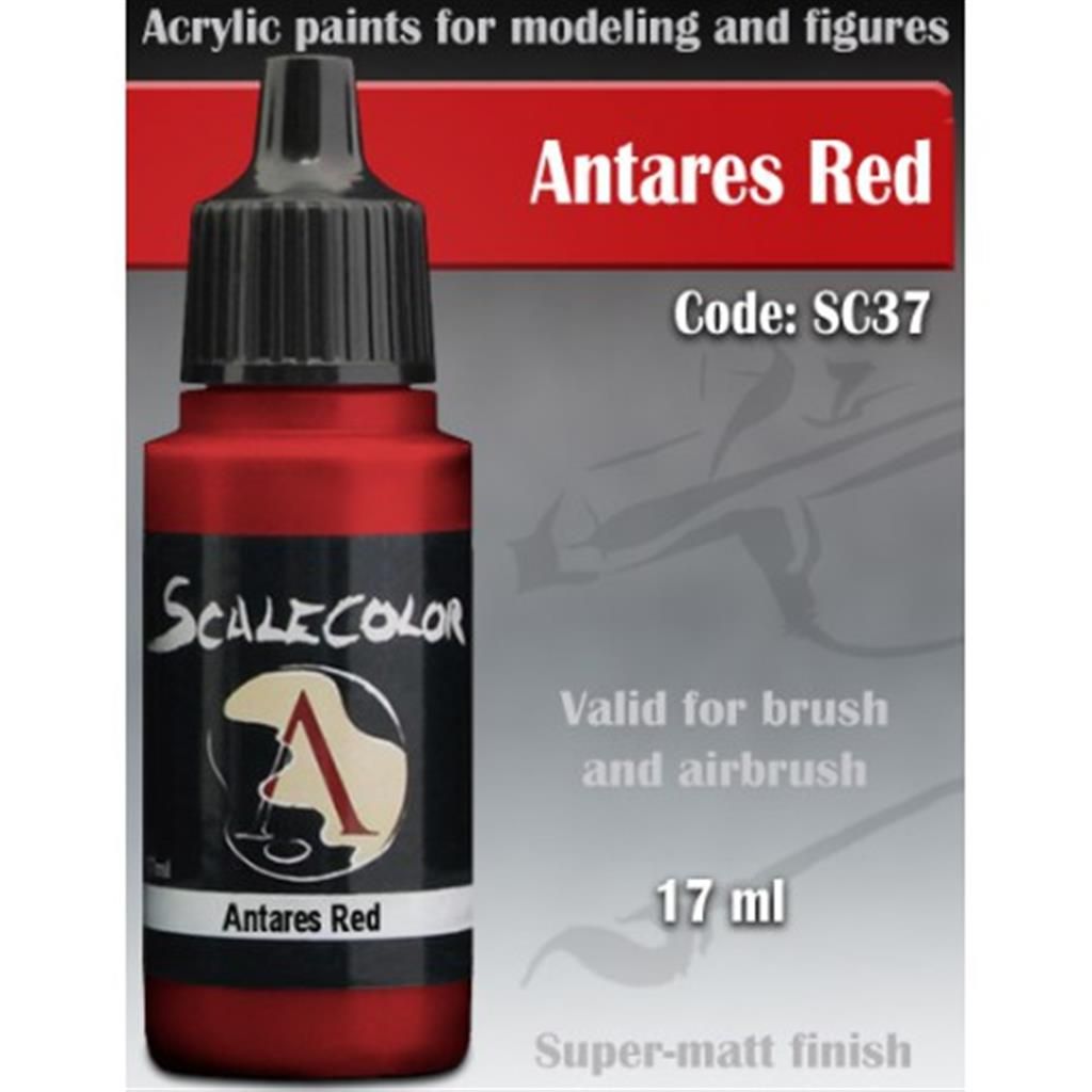 SCALE COLOR: Antares Red 17 ml