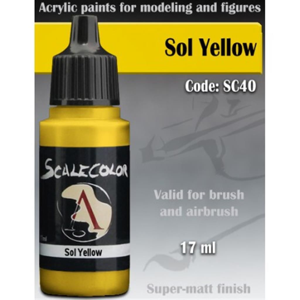 SCALE COLOR: Sol Yellow 17 ml