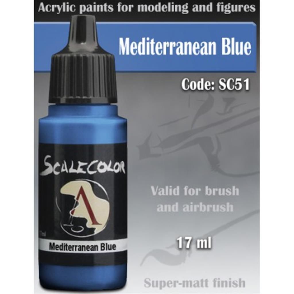 SCALE COLOR: Mediterranean Blue 17 ml