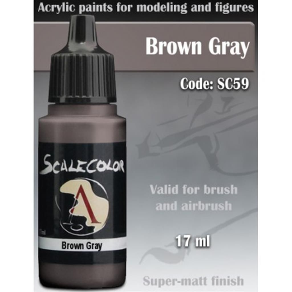 SCALE COLOR: Brown Gray 17 ml