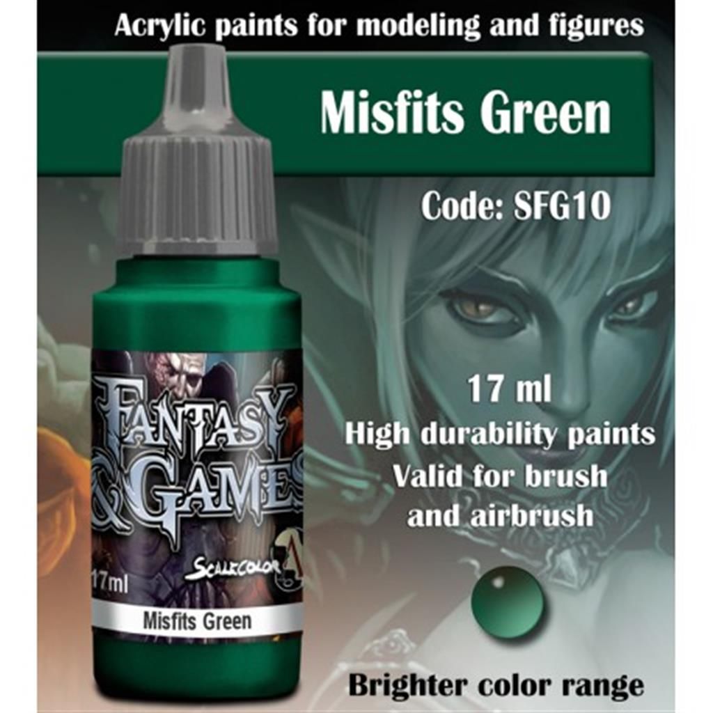 FANTASY & GAMES: Misfits Green 17 ml