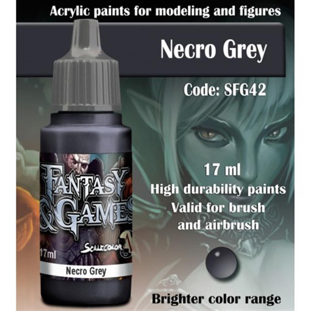 FANTASY & GAMES: Necro Grey 17 ml