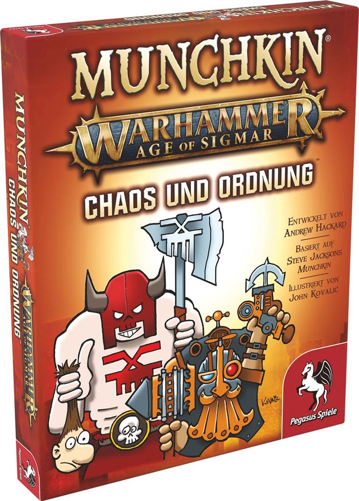 MUNCHKIN: Warhammer Age of Sigmar: Chaos & Ordnung - DE
