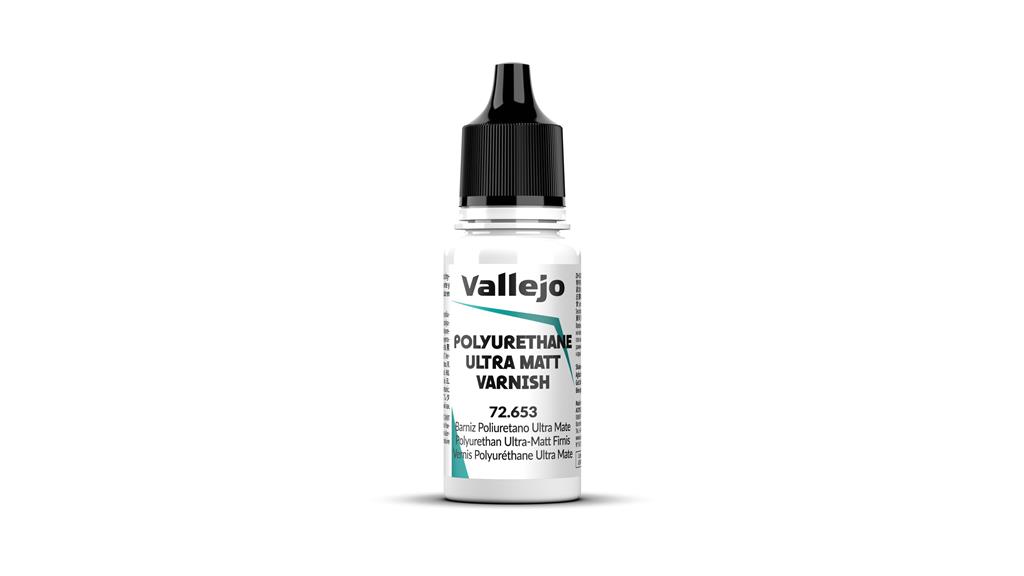 VALLEJO MODEL COLOR: Polyurethane Ultra Matt Varnish 18 ml