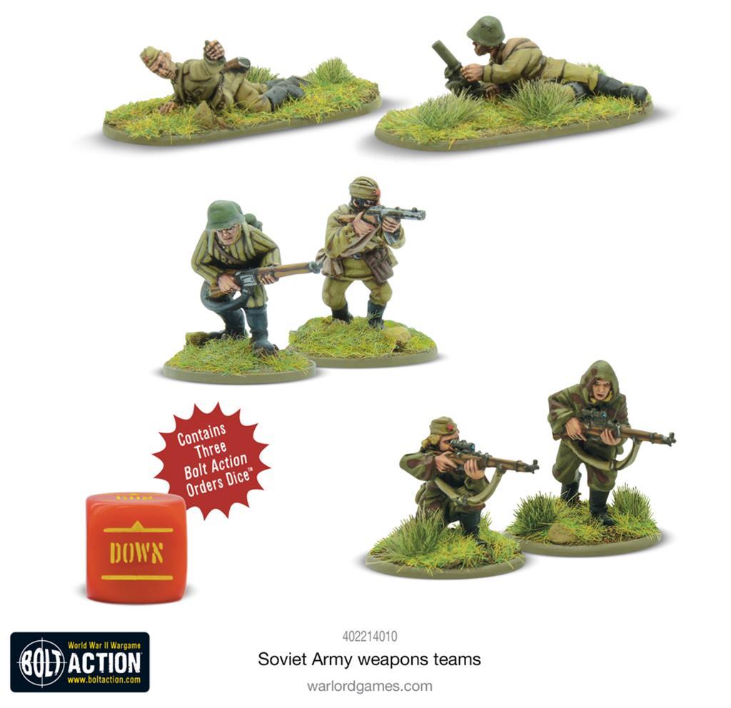 Bolt Action: Soviet Army Weapons Teams-402214010