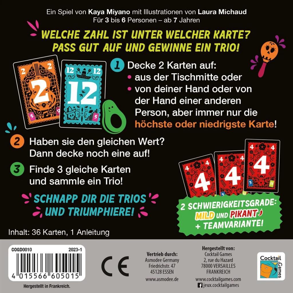 Trio - Paper Games - IMMER