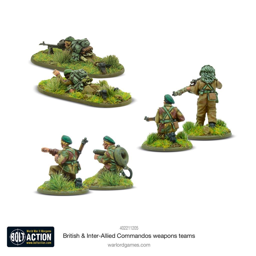 BOLT ACTION: British & Inter-Allied Commandos Weapons Teams-402211205
