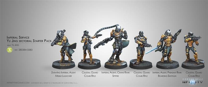 INFINITY: Imperial Service (Yu Jing Sectorial Starter Pack)