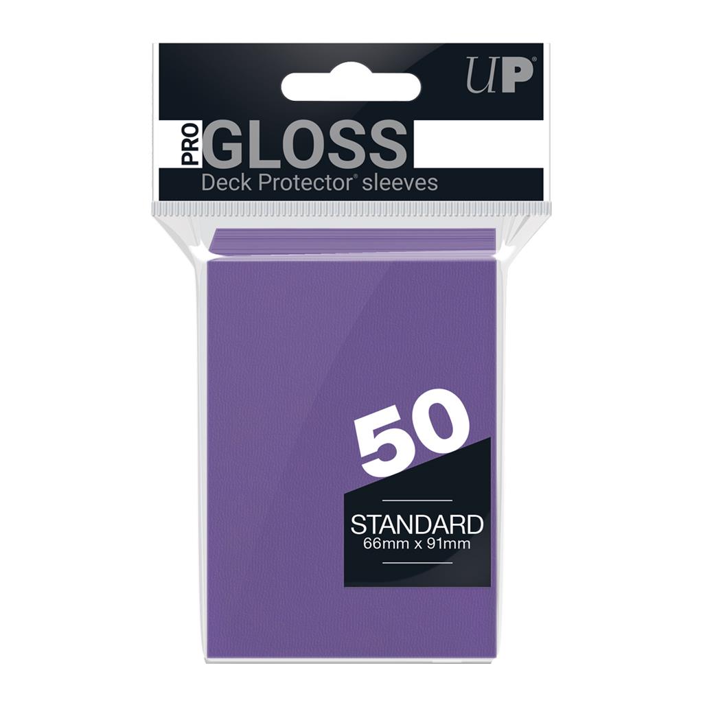ULTRA PRO: Sleeves Standard - Glanz Lila (50)