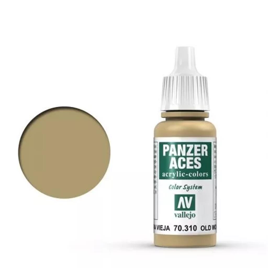 Vallejo Panzer Aces: 010 Old Wood 17ml (310)