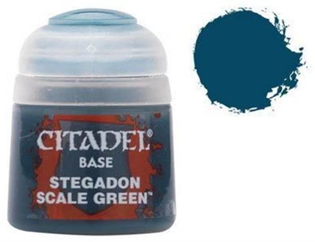 CITADEL BASE: Stegadon Scale Green