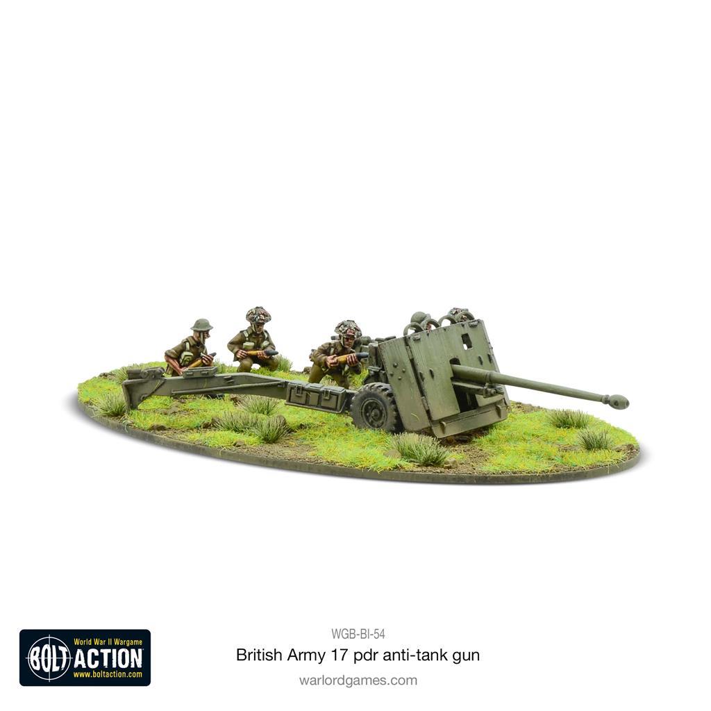 BOLT ACTION: British 17 pdr anti-tank gun