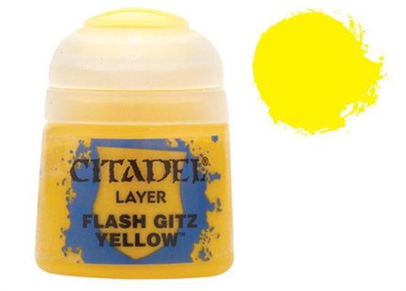 CITADEL LAYER: Flash Gitz Yellow
