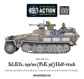 Bolt Action: Sd.Kfz 251/10 Pak 36 Half-Track