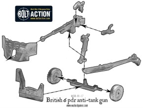 BOLT ACTION: British Six Pounder AT Gun