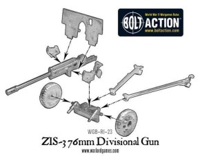 BOLT ACTION: Soviet Zis 3 Gun