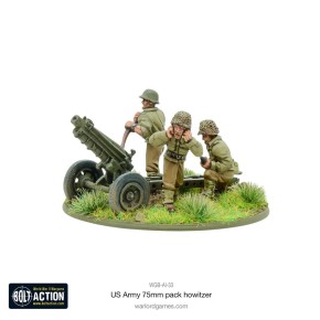 BOLT ACTION: US 75mm pack howitzer