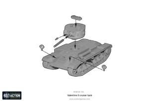 BOLT ACTION: Valentine II Cruiser Tank