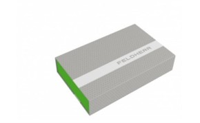 FELDHERR: Magnetic Box half-size 55mm green empty