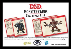 D&D: Monster Card Deck Levels 6-16 (74 Cards) - EN