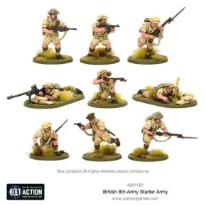 Bolt Action: British 8th Army Starter Army