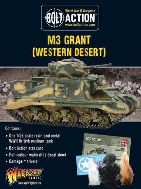 BOLT ACTION: M3 Grant (Western Desert)