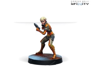 Infinity: Agents of the Human Sphere. RPG Characters set