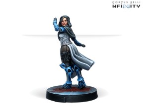 Infinity: Agents of the Human Sphere. RPG Characters set