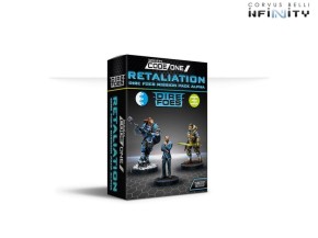 Infinity: Dire Foes Mission Pack Alpha: Retaliation box