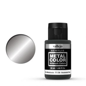 Vallejo Metal Color: 720 Gunmetal Grey 32ml