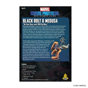 MARVEL CRISIS: Black Bolt and Medusa - EN