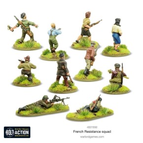 Bolt Action: French Resistance Squad