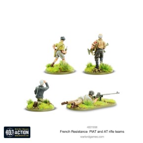 Bolt Action: French Resistance PIAT & Anti tank rifle team