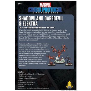 MARVEL CRISIS: Shadowland Daredevil and Elektra - EN