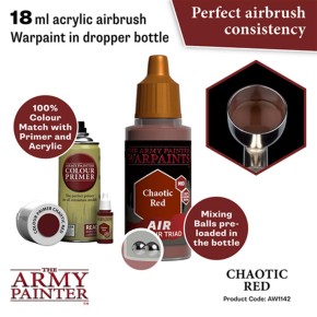 WARPAINTS AIR: Chaotic Red 18ml