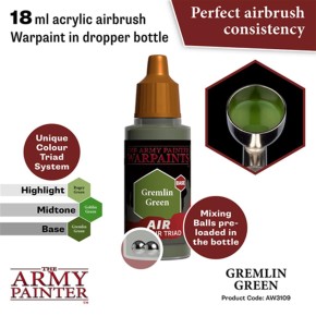 WARPAINTS AIR: Gremlin Green 18ml