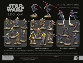 SW Legion: Schattenkollektiv Armee-Starterset - DE