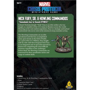 MARVEL CRISIS: Nick Fury Sr. and Howling Commandos - EN