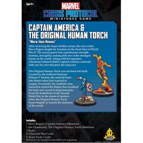 Marvel Crisis: Cap. America & the Original Human Torch - EN