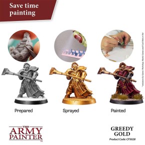 ARMY PAINTER: Colour Primer Greedy Gold