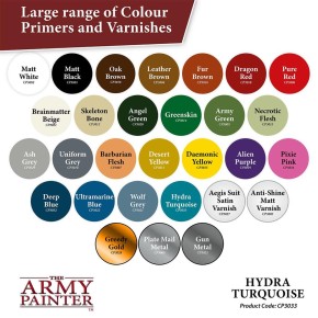 ARMY PAINTER: Colour Primer Hydra Turquoise limited Edition