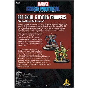 MARVEL CRISIS: Red Skull & Hydra Troops (WT) - EN