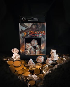 Q-WORKSHOP: Dragons Dice Set: Quartz