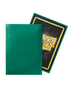 DRAGON SHIELD: Standard Sleeves: Green (100 Sleeves)