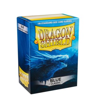 DRAGON SHIELD: Standard Sleeves: Blue (100 Sleeves)