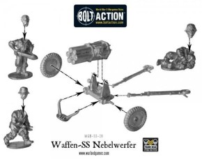 Bolt Action: German Heer 150mm Nebelwerfer 41 (1943-45)