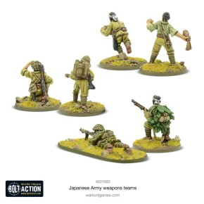 Bolt Action: Japanese Army Weapons Teams