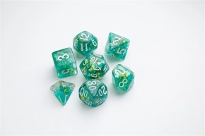 GAMEGENIC: Candy-like Series: Mint: RPG Dice Set